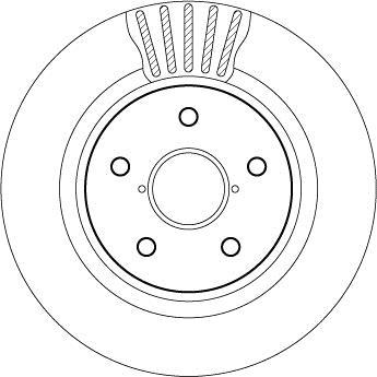 Discos de freno TRW ref. DF2059BS