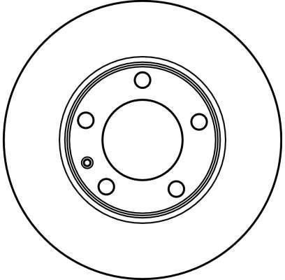 Disques de frein TRW ref. DF2553