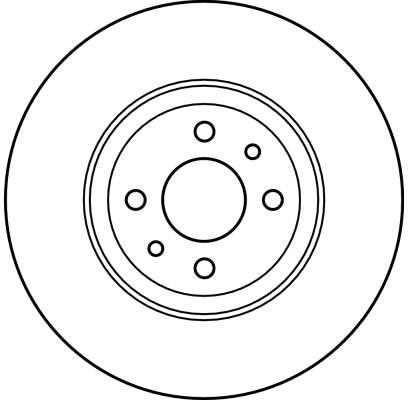 Disques de frein TRW ref. DF2566