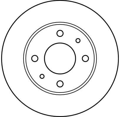 Disques de frein TRW DF2576