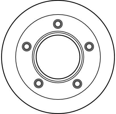 Disques de frein TRW DF2579S