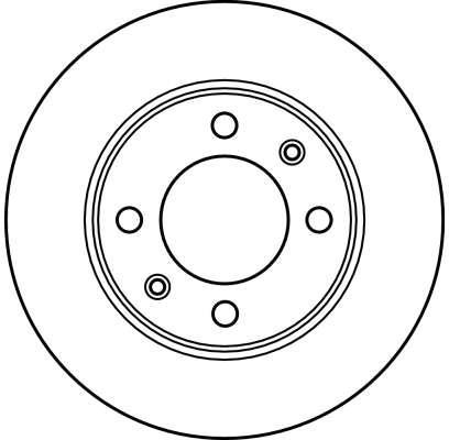 Disques de frein TRW ref. DF2581