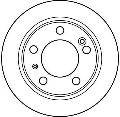 Disques de frein TRW ref. DF2583
