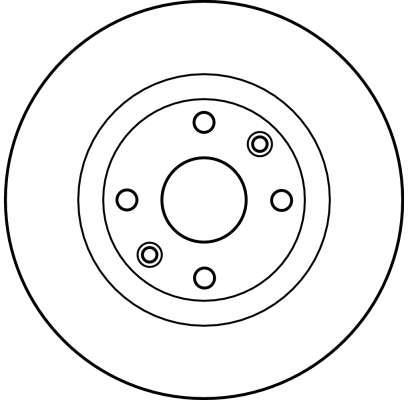 Disques de frein TRW ref. DF2586