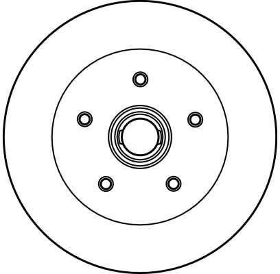 Disques de frein TRW DF2587