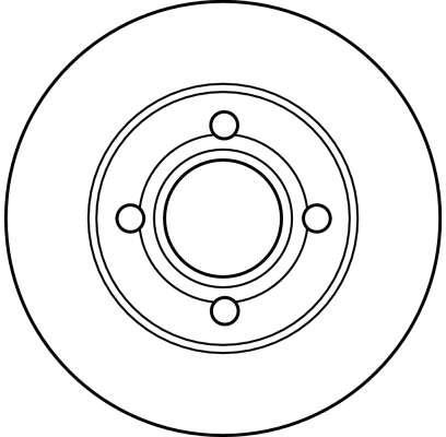 Disques de frein TRW DF2598