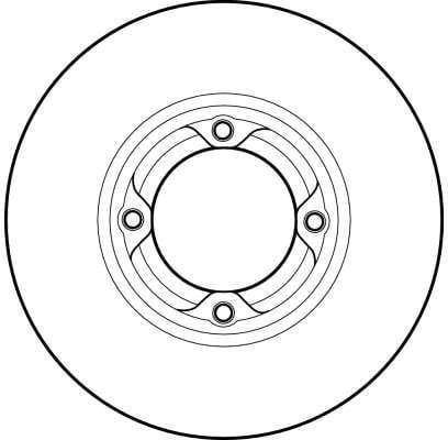Disques de frein TRW DF2633