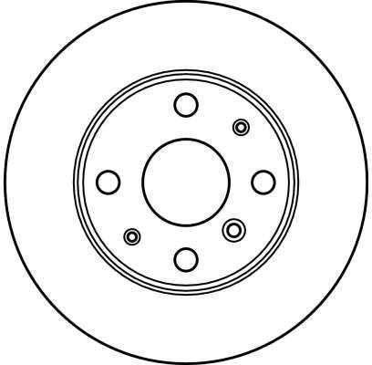 Disques de frein TRW ref. DF2635