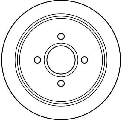 Disques de frein TRW ref. DF2647