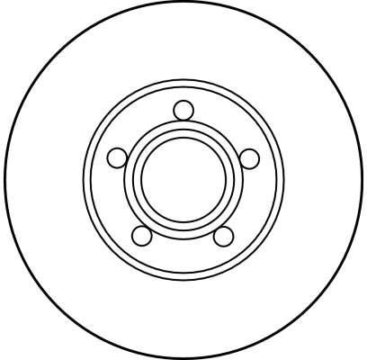 Disques de frein TRW ref. DF2652