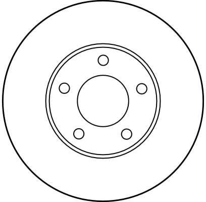 Disques de frein TRW DF2678