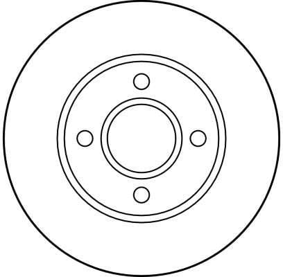Disques de frein TRW ref. DF2682