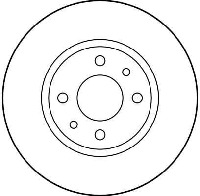 Disques de frein TRW ref. DF2686