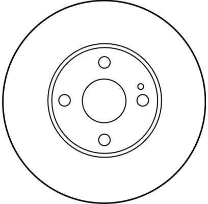 Disques de frein TRW ref. DF2702