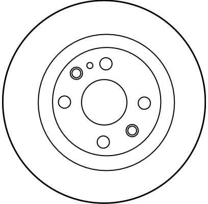 Disques de frein TRW ref. DF2703