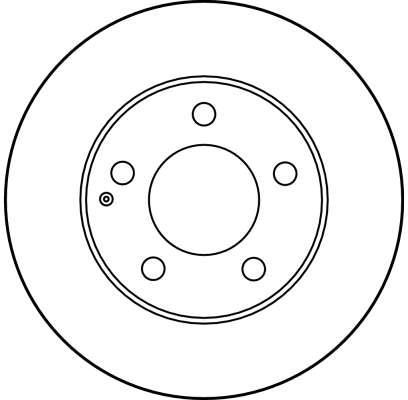 Disques de frein TRW ref. DF2704