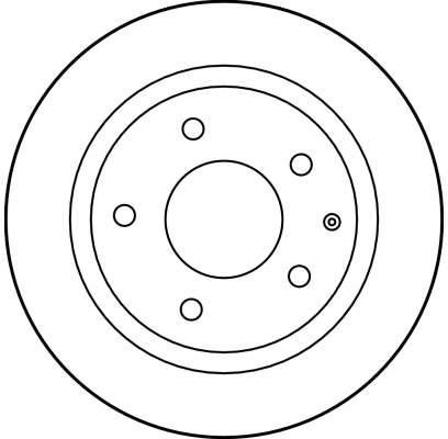 Disques de frein TRW ref. DF2705