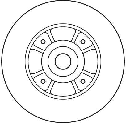 Disques de frein TRW ref. DF2706BS