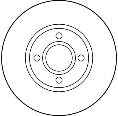 Disques de frein TRW DF2751
