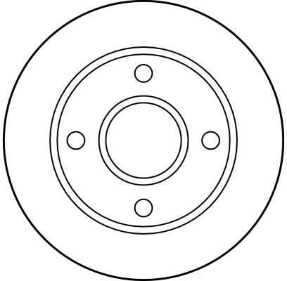 Disques de frein TRW ref. DF2752
