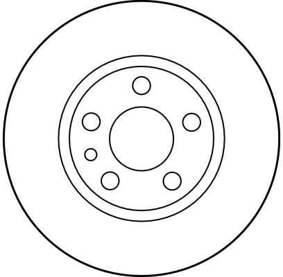 Disques de frein TRW ref. DF2754