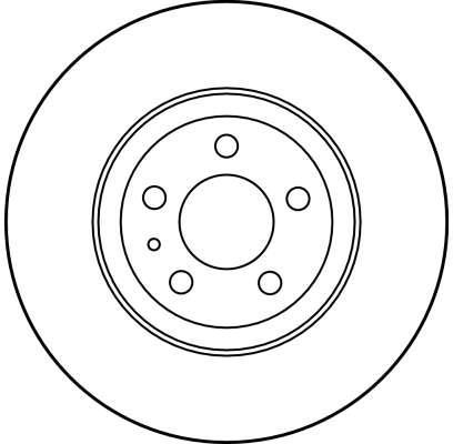 Disques de frein TRW ref. DF2759