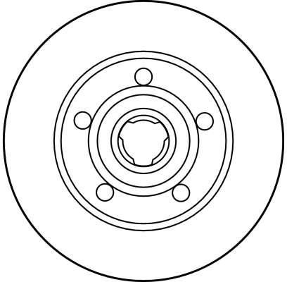 Disques de frein TRW ref. DF2771