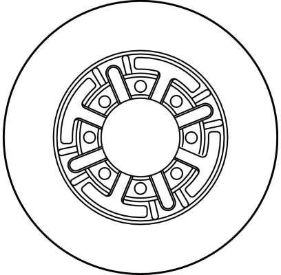 Disques de frein TRW DF2787