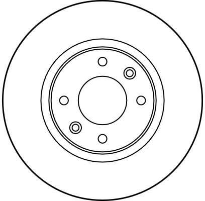 Disques de frein TRW DF2796