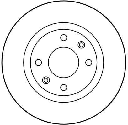 Disques de frein TRW ref. DF2808