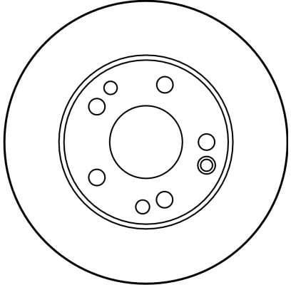 Disques de frein TRW ref. DF2814