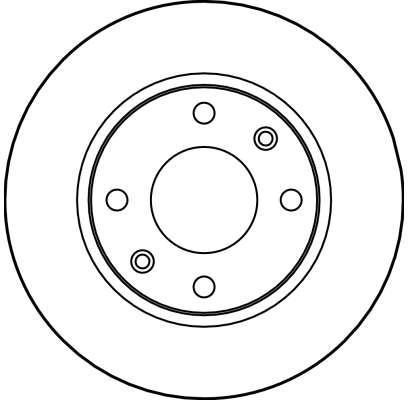 Disques de frein TRW ref. DF2815