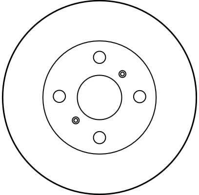 Disques de frein TRW ref. DF3101