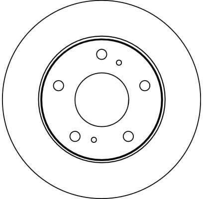 Disques de frein TRW DF4092