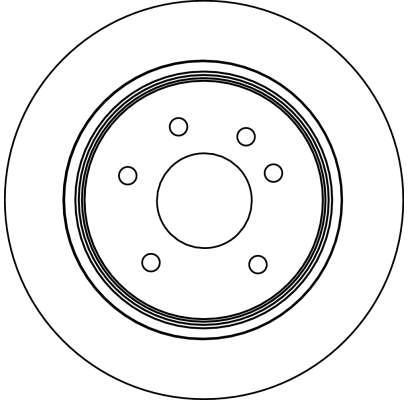 Disques de frein TRW DF4094