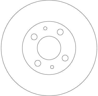 Disques de frein TRW ref. DF4107