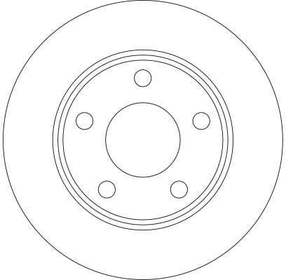 Disques de frein TRW ref. DF4126
