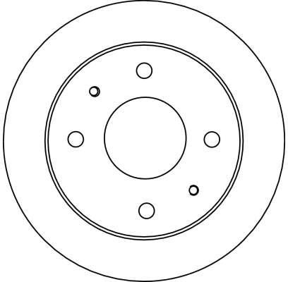 Disques de frein TRW ref. DF4132
