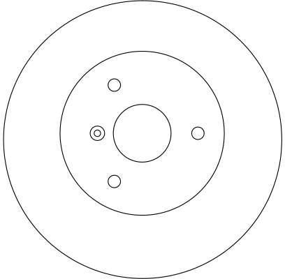 Disques de frein TRW ref. DF4135