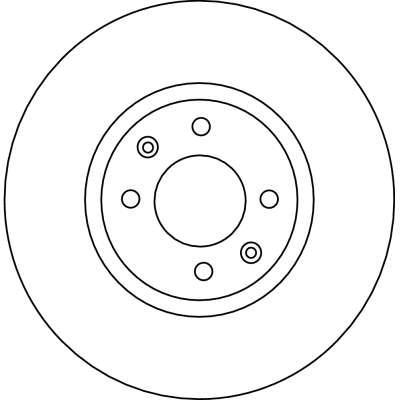 Disques de frein TRW DF4141