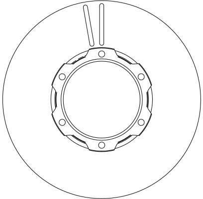 Disques de frein TRW DF4144S