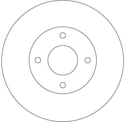 Disques de frein TRW ref. DF4169