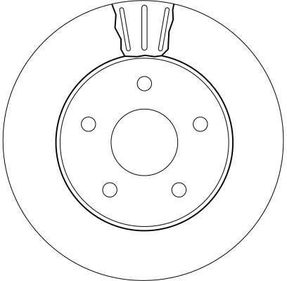 Disques de frein TRW DF4170