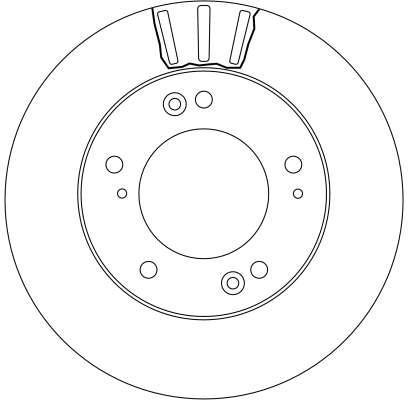 Disques de frein TRW ref. DF4172