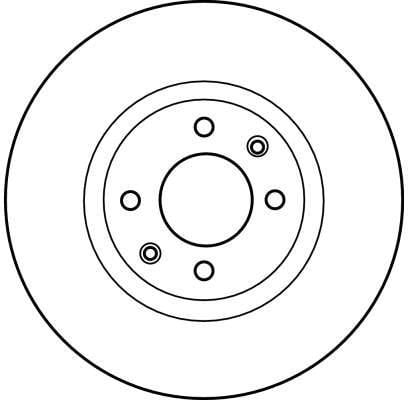 Disques de frein TRW ref. DF4184