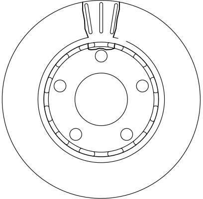 Disques de frein TRW DF4210