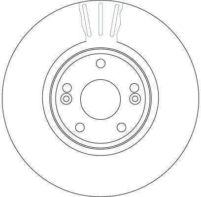Disques de frein TRW ref. DF4229S