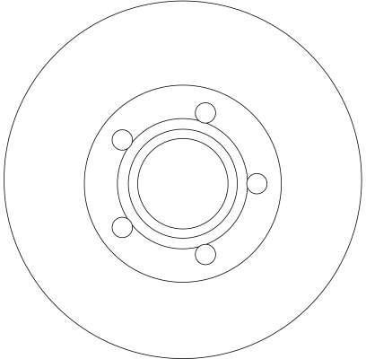 Disques de frein TRW ref. DF4239