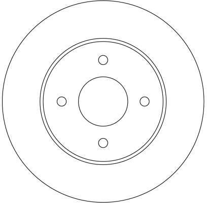 Disques de frein TRW ref. DF4240