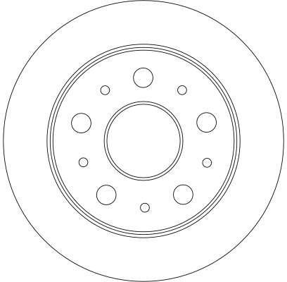 Disques de frein TRW ref. DF4245